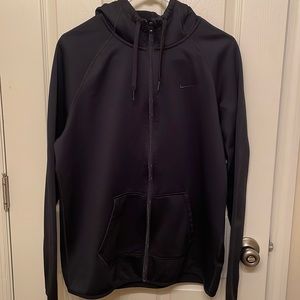 Large Black Nike Therma-Fit jacket
